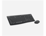 Logitech Silent Wireless Combo MK295, bezdrátová klávesnice + myš, 2.4 GHz, CZ/SK, Graphite