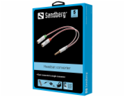 Sandberg 508-59 Headset converter Dual->Single