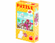 Dino Puzzle Jak Krtek uzdravil myšku 1 ks