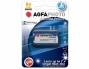 AgfaPhoto Power alkalická baterie 9V, blistr 1ks