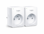 TP-Link Tapo P100(2-pack)(EU) chytrá WiFi mini zásuvka (2300W,10A,2,4 GHz,BT)