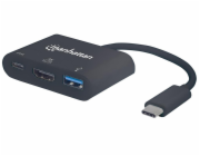 Manhattan USB-C Station/Replicator (152037)