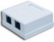 Alantec GN002 wire connector 2xRJ45 White