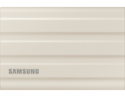 SAMSUNG Portable SSD T7 Shield 2TB / USB 3.2 Gen 2 / USB-C / Externí / Béžový