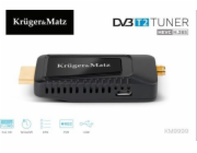 KRUGER & MATZ mini DEKODER DVB-T2 H.265 HEVC KM9999