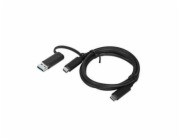 Lenovo - USB kabel - 24 pin USB-C (M) do 24 pin USB-C (M) - 20 V - 5 A - 1 m - černá