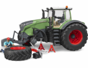 Bruder Traktor Fendt 1050 Vario s figurkou mechanika a dílenským nářadím (04041)