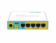 RouterBoard Mikrotik RB750UPr2 hEX PoE lite, 64 MB RAM, 400 MHz, 5x LAN,1x USB, PoE vč. L4