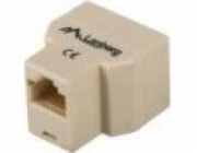 Lanberg AD-RJ45-2RJ45-OU síťový splitter Béžová