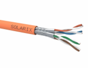 Solarix Kabel CAT7 SSTP LS0HFR B2ca s1 d1 a1 1000 MHz 500m/cívka SXKD-7-SSTP-LS0HFR-B2ca