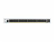 Cisco Catalyst 1000-48FP-4X-L - Přepínač - řízený - 48 x 10/100/1000 (PoE+) + 4 x 10 Gigabit SFP+ (uplink) - Lze montovat do rozvaděče - PoE+ (740 W)