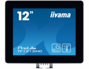 iiyama ProLite TF1215MC-B1 - LED monitor - 12.1" - open frame - dotykový displej - 1024 x 768 - IPS - 540 cd/m2 - 1000:1 - 25 ms - HDMI, VGA, DisplayPort - černá