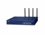 Planet VR-300W6A Enterprise router/firewall VPN/VLAN/QoS/HA/AP kontroler, 2xWAN(SD-WAN), 3xLAN, WiFi 802.11ax