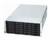 SUPERMICRO 4U JBOD Storage, 44x 3,5" HS HDD (24 front + 20 rear) Expander SAS3 (12Gb/s) 2x1200W (Tit.)