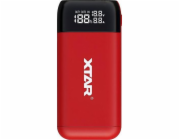 XTAR PB2S black battery charger / power bank to Li-ion 18650 / 20700 / 21700