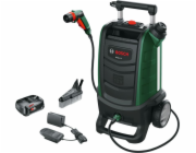 BOSCH Fontus 18V, akumulátorový venkovní čistič, 18 V, 20 bar, akumulátor 2.5 Ah