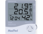 Meteostanice MesMed Mesmed Hygrometer MM-778 Higo Plus s teploměrem a funkcí hodin