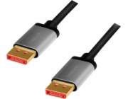 DisplayPort 8K / 60 Hz kabel, DP / M na DP / M, hliník 1m