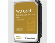 WD GOLD WD221KRYZ 22TB SATA/ 6Gb/s 512MB cache 7200 ot., CMR, Enterprise