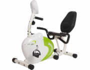 Horizontal magnetic bicycle white and green HMS R9259