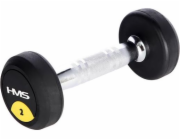 Rubberized dumbbell 2kg HMS HG PRO 2