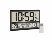 TFA 60.4521.01 XL Radio Clock with Indoor/Outdoor Temperature