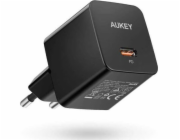 PA-Y20S Černá mini nabíječka 1xUSB-C 20W PD Power Delivery