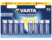 1x8 Varta High Energy Mignon AA LR 6