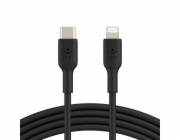 Belkin USB-C kabel s lightning konektorem, 1m, černý