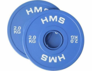 Olympic Bumper 2x2kg blue HMS CBRS20