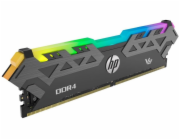 HP Gaming V8 8GB DDR4 3600 MHz / DIMM / CL18 / 1,35V / Heat Shield / RGB / Černá