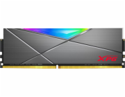 Adata AX4U32008G16A-ST50 Adata XPG D50/DDR4/8GB/3200MHz/CL16/1x8GB/RGB/Grey