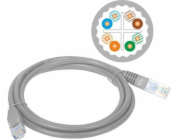 A-LAN KKU6ASZA1.0 networking cable Grey 1 m Cat6 U/UTP (UTP)