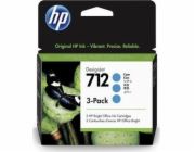 HP Ink 712 3-Pack 29ml azurový inkoust DesignJet