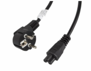 LANBERG CEE 7/7 (MICKEY) na IEC 320 C5 POWER CORD 3M VDE černý  