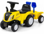 Milly Mally Dětský traktor NEW HOLLAND žlutý