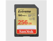 Paměťová karta Sandisk Extreme 256 GB SDXC 180 MB/s / 130 MB/s UHS-I, Class 10, U3, V30