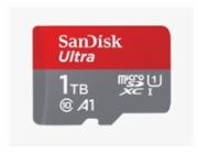 SanDisk Micro SDXC karta 1TB Ultra (150 MB/s, A1 Class 10 UHS-I) + adaptér