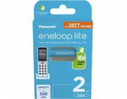 1x2 Panasonic Eneloop lite Micro 550mAh AAA DECT     BK-4LCCE/2DE