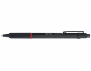 rotring Rapid Pro propiska matne cerna s modrou naplni