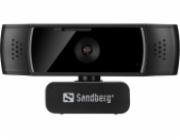 Sandberg Webová kamera, USB Webcam Autofocus DualMic