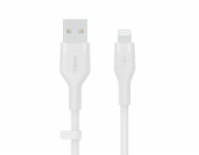 Belkin Flex Lightning/USB-A 2m mfi cert., bílý     CAA008bt2MWH