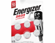 ENERGIZER SPECIALIZED BATTERIES CR2032 6 PIECES NEW