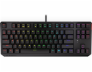 Endorfy herní klávesnice Thock TKL Kailh  BL RGB /USB/ blue sw. / drátová / mechanická / US layout / černá RGB