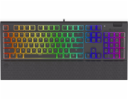 Endorfy herní klávesnice Omnis Pudd.Kailh RD RGB /USB/ red switch / drátová / mechanická / US layout / černá RGB