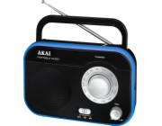 Rádio AKAI, PR003A-410, AM/FM, černá, 1 W RMS