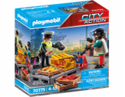 Celní kontrola Playmobil, Nákladní doprava, 49 dílků