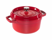 Staub litinový hrnec La Cocotte kulatý 20cm červený s poklicí