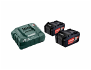 Metabo nabíječka ASC 55 + 2x akumulátor Li-Power 18V/4Ah