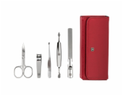 Zwilling CLASSIC INOX Press Stud Case, red, 5 pcs.